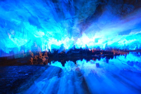 Reed Flute Cave in Guilin, China