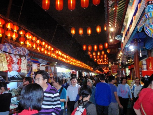 Wangfujing Street is hugely popular.