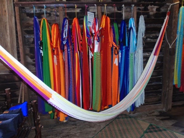 Colorful Hammock Options at Koh Lanta's Hammock House - Thailand