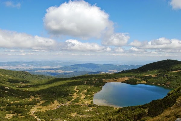 The seven Rila Lakes in Bulgaria