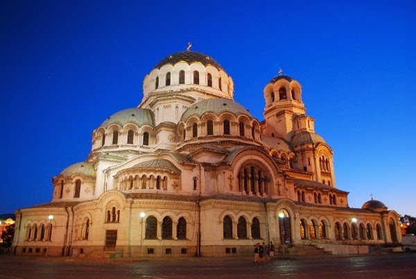 alexander nevsky cathedral in Sofia, Bulgaria