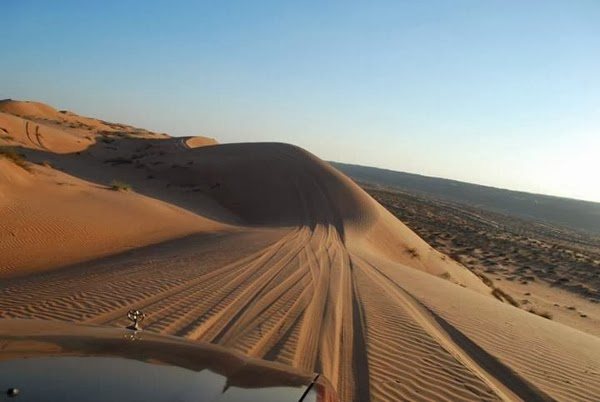 Dune Bashing in the Wahiba Sands