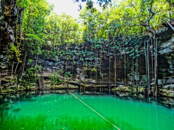 Cenote in Mexico