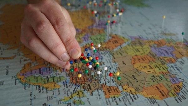 5 Tips That Will Help You Choose a Cork Board World Map - Push Pin Travel  Maps