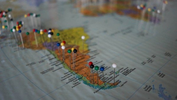 Inexpensive & Easy DIY World Travel Map with Push Pins Tutorial