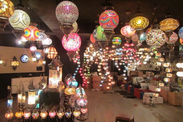 Turkish Lamps in Istanbul