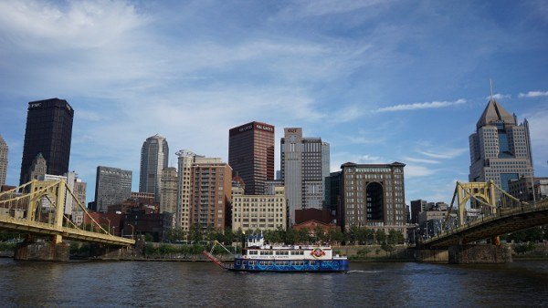 Pittsburgh Skyline from our Sony a6000