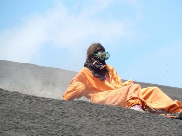 Volcano Boarding in Nicaragua