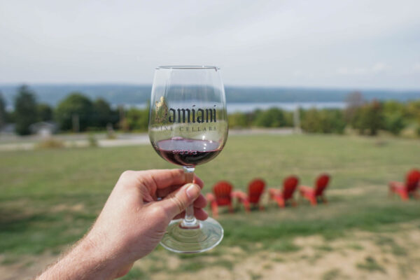 Damiani Winery in the Finger Lakes