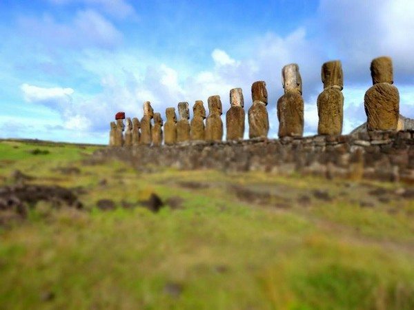 Ahu Tongariki on Easter Island