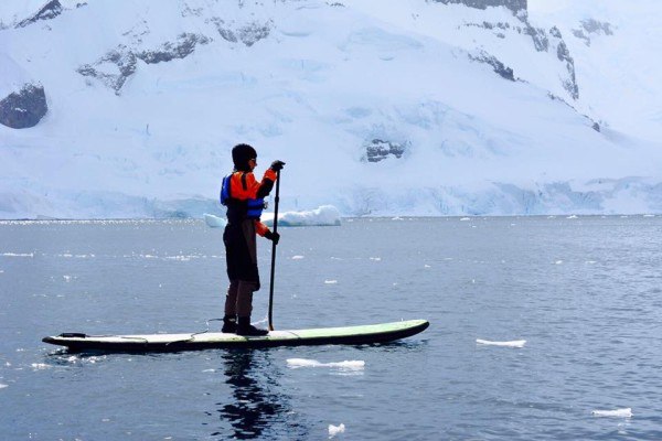 Stand Up Paddleboarding in Antarctica