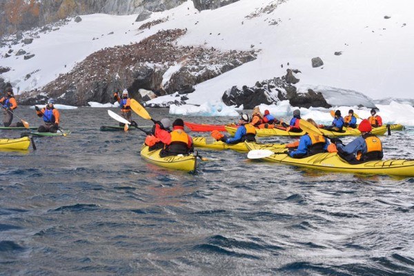 Stand Up Paddleboarding in Antarctica