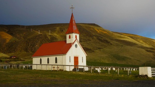 Gorgeous Church Outside of Vik, Iceland
