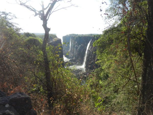 Victoria Falls Without Water