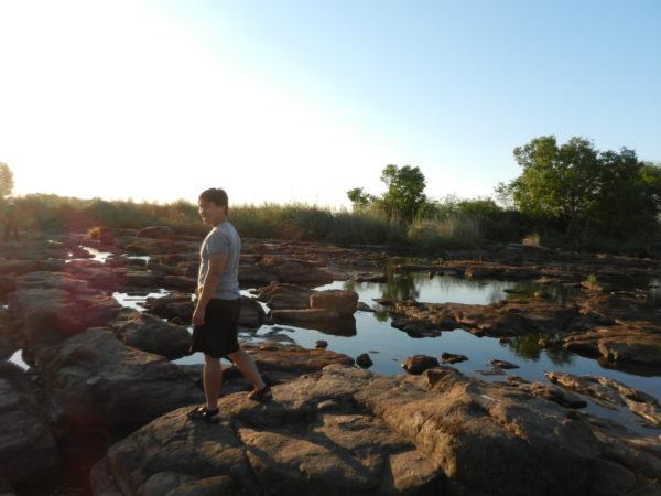 Victoria Falls Without Water