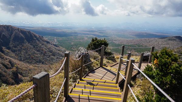 Mount Hallasan on Jeju Island