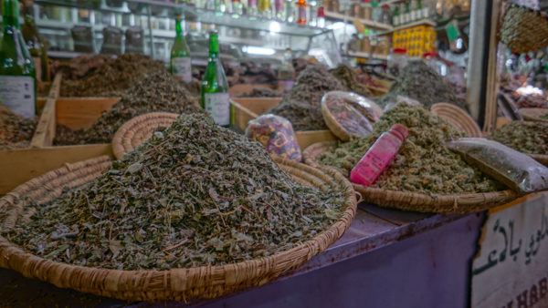 Spice Market in Morroco