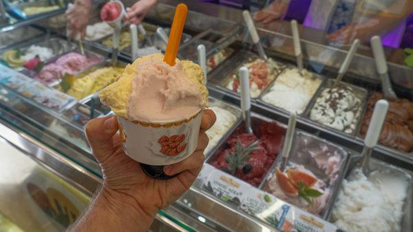 Gelateria Dondoli in San Gimignano- do not skip it