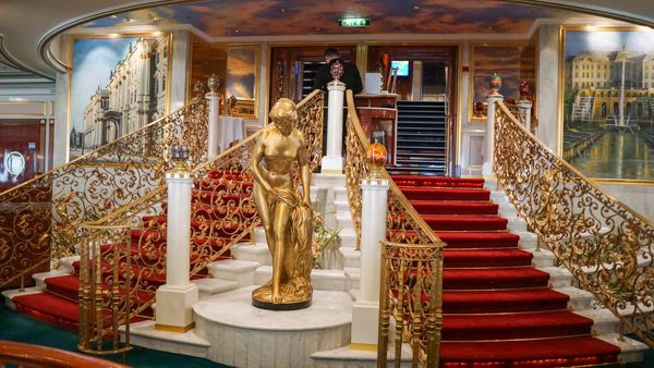 Opulent Dining Hall on the Norwegian Jewel