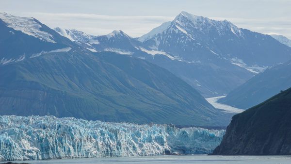 Hubbard Glacier in Alaska