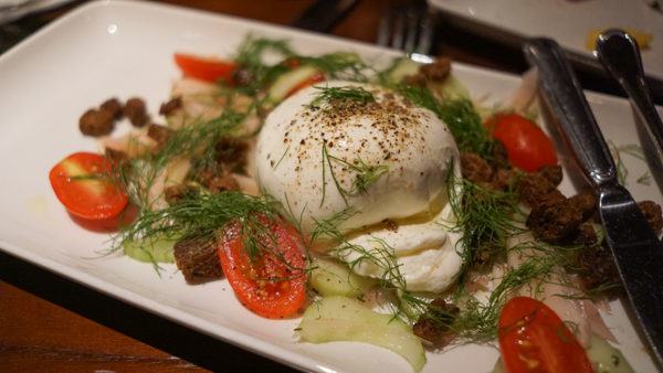 Burrata at The Forebay