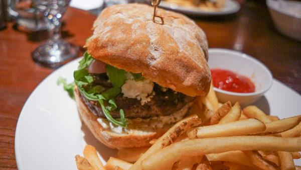 House burger at The Forebay in Hershey, PA