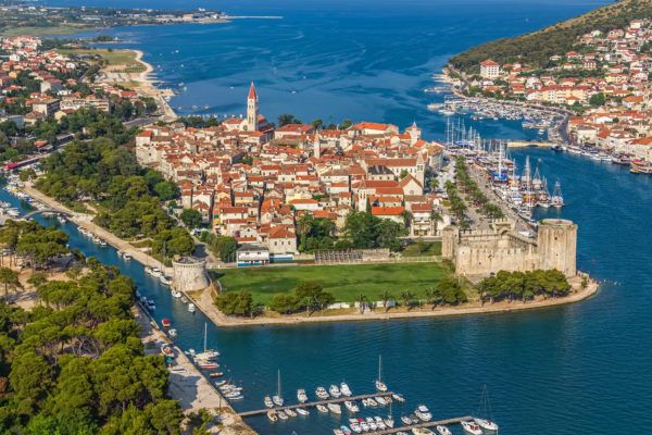 The old town of Trogir