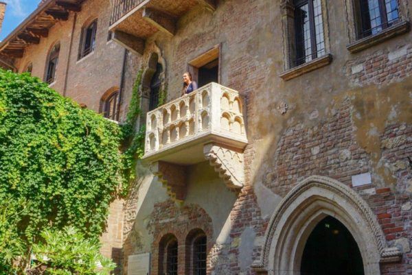 Juliet's Balcony in Verona