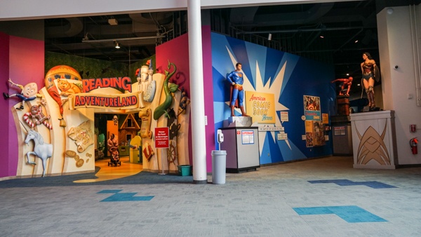 Super Heroes and Reading Adventureland at the Strong Museum