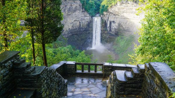 Taughannock Waterfall in New York