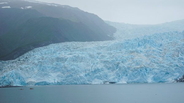 Alaska glaciers on Kenai Fjords Tour