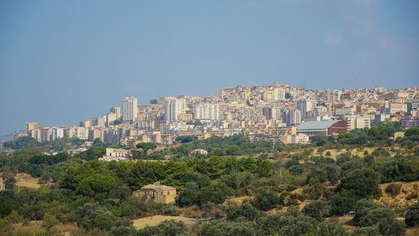 View from the Valley of the Temples