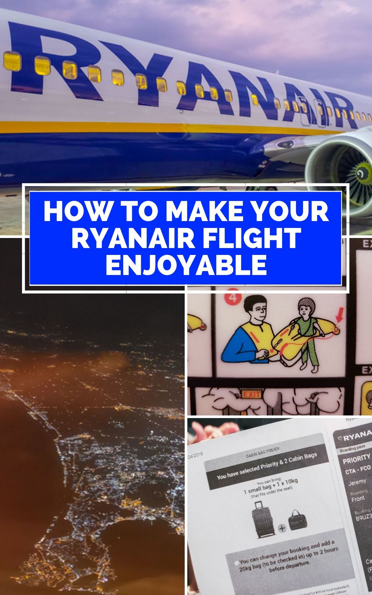 Tips for Making Your Ryanair Flight an Enjoyable Experience