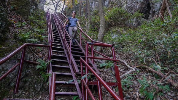 Stairs at Naejangsan