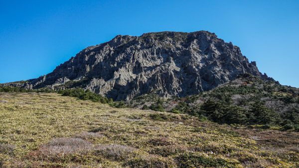 Mount Hallasan Peak on Jeju