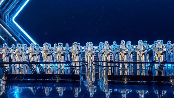 Boarding a First Order Star Destroyer at Disney