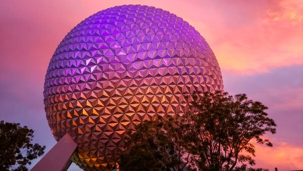 Epcot at Sunset