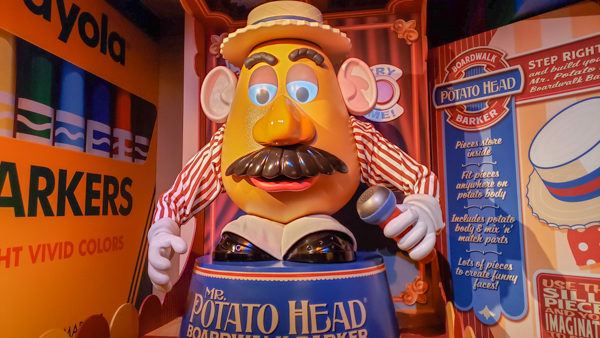 Mr. Potato Head at Hollywood Studios