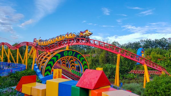 Slinky Dog Dash at Hollywood Studios