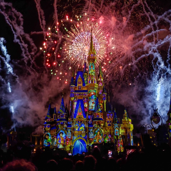 Fireworks at Magic Kingdom