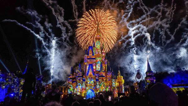 Fireworks at Magic Kingdom