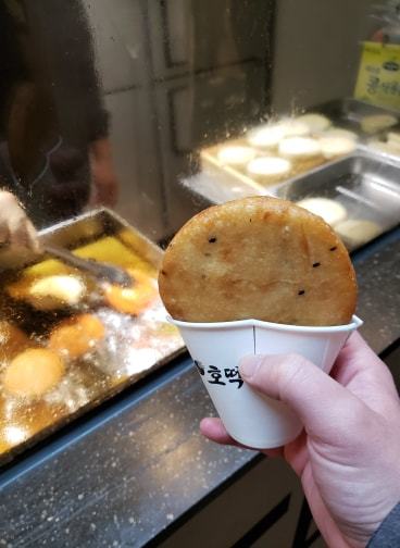 Hotteok Street Food in Seoul