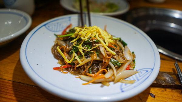 Japchae Noodles in South Korea