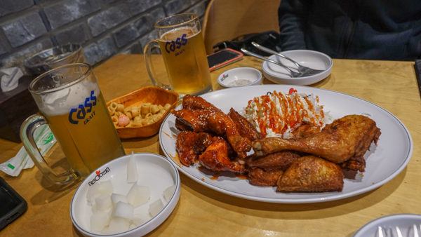 Korean fried chicken