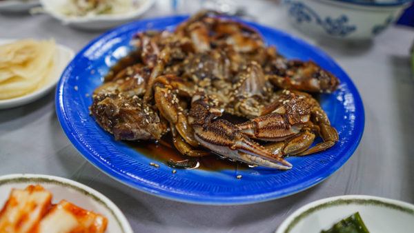 Gejang soy sauce marinated crab