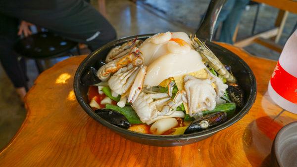 Seafood Stew on Jeju Island