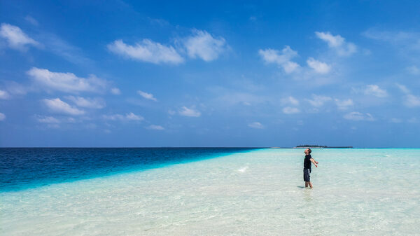 Sand Bank from Fulidhoo