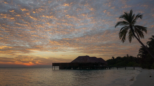 Sunset on Rangali Island