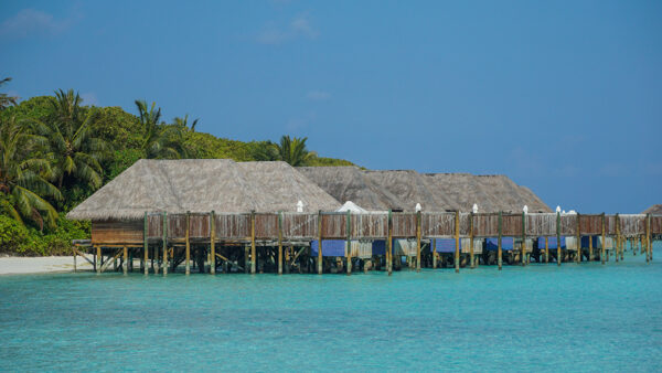 Overwater Bungalows at Conrad Rangali