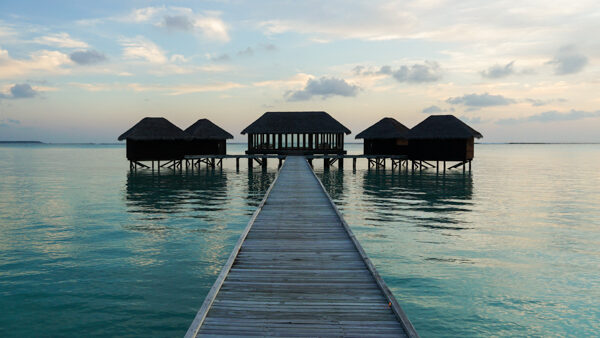 Spa bungalows at the Conrad Rangali